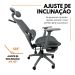 Kit 8 Cadeiras de Escritório Presidente Executiva Oficial Titan Cinza