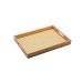 Bandeja Retangular Oikos 39cm Natural