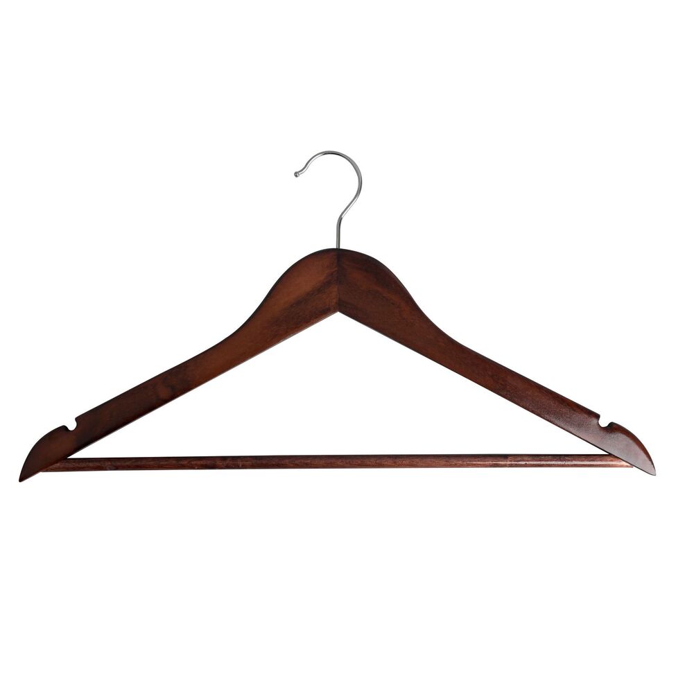 Cabide Madeira Escura Natural