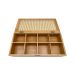 Caixa Decorativa com Palhinha 8 Nichos Oikos Natural
