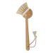 Escova de Limpeza Redonda com Cabo Oikos Off White