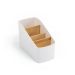 Organizador Vertical Bambu Branco