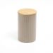 Pote com Tampa de Bambu Oikos 1,5L Bege