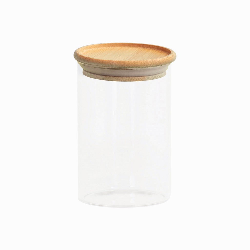 Pote de Vidro Empilhavél Oikos 600ml Natural