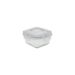Pote de Vidro com Tampa Oikos 520ml Branco