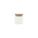 Pote de Vidro com Tampa de Bambu Oikos 200ml Natural