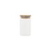 Pote de Vidro com Tampa de Bambu Oikos 300ml Natural