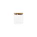 Pote de Vidro com Tampa de Bambu Oikos 400ml Natural