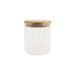 Pote de Vidro com Tampa de Bambu Oikos 500ml Natural