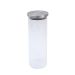 Pote de Vidro com Tampa de Inox Oikos 1,7L Natural