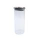 Pote de Vidro com Tampa de Inox Oikos 950ml Natural