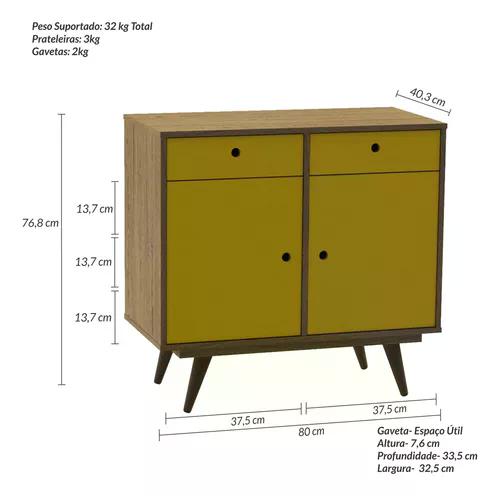 Aparador Buffet Retro 90