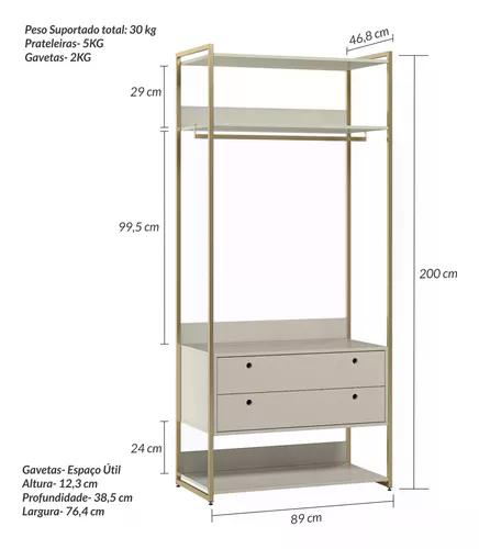 Closet Industrial Modulo 02