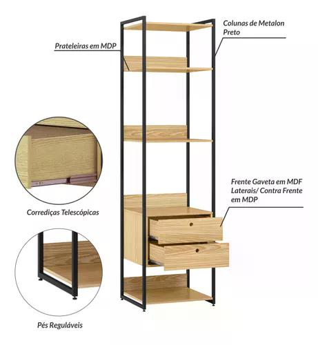 Closet Industrial Olivar Conjunto Modulos 01 02 03 04
