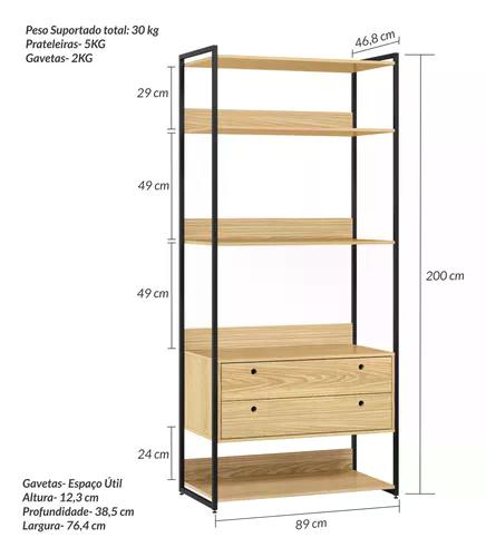 Closet Industrial Olivar Conjunto Modulos 01 03