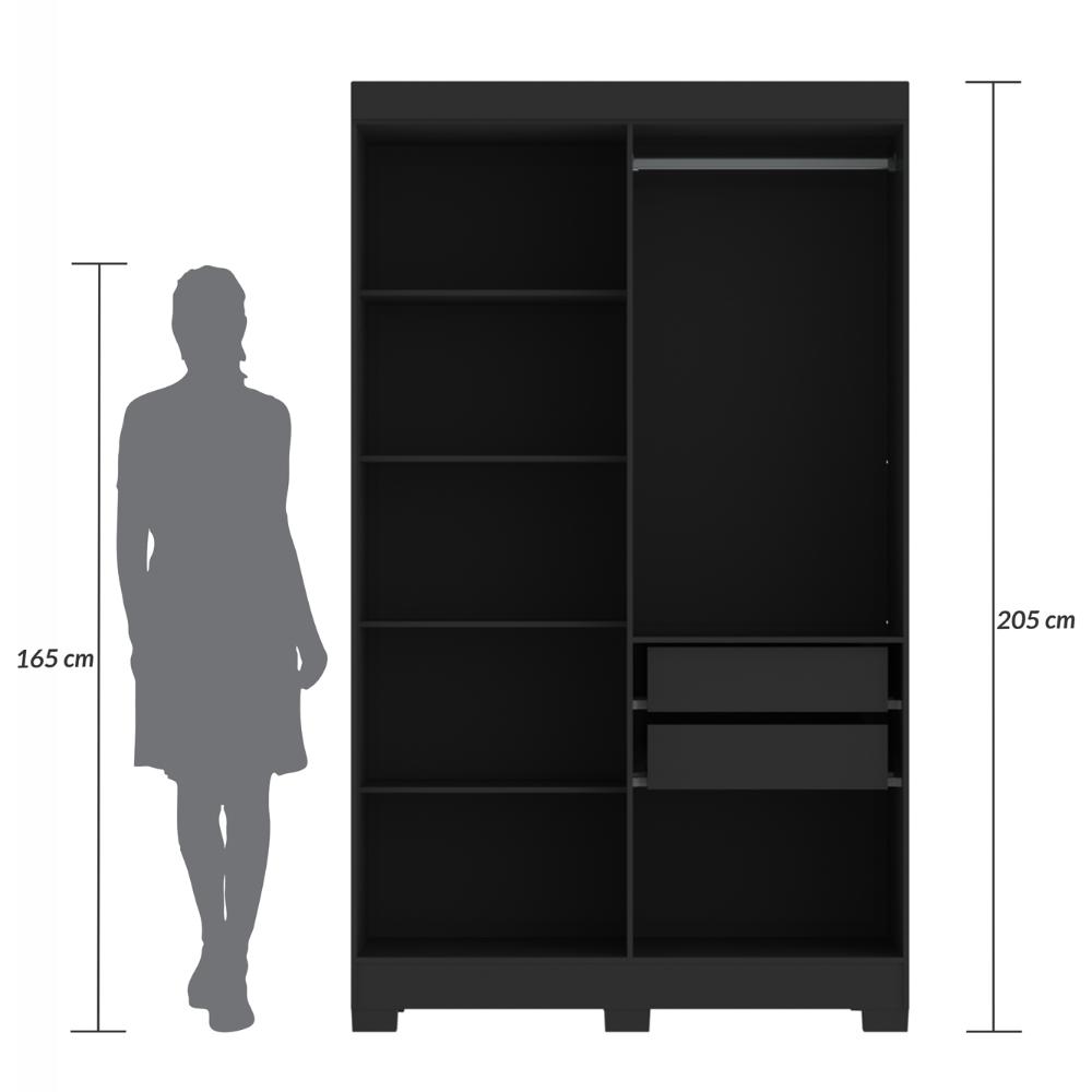 Guarda Roupa Dakota 4 Portas