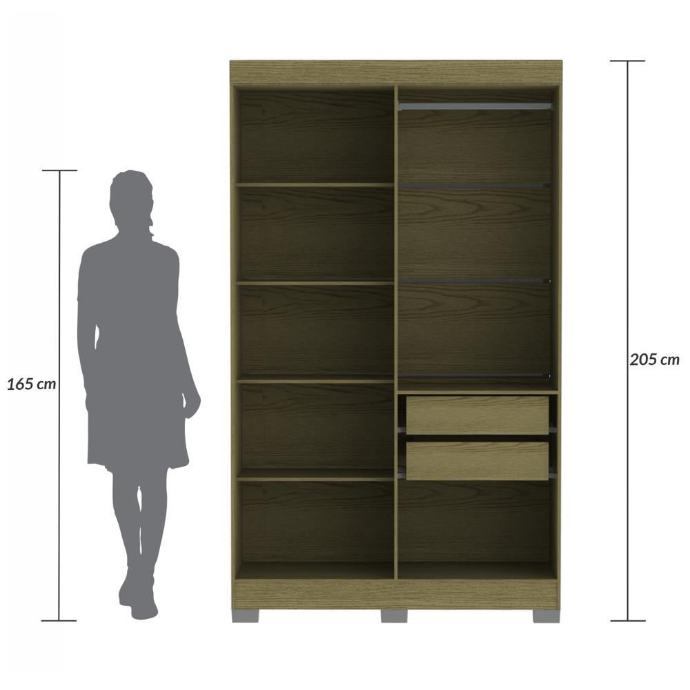Guarda Roupa Dakota 4 Portas