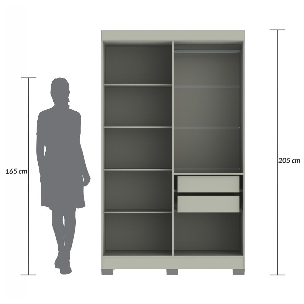 Guarda Roupa Dakota 4 Portas