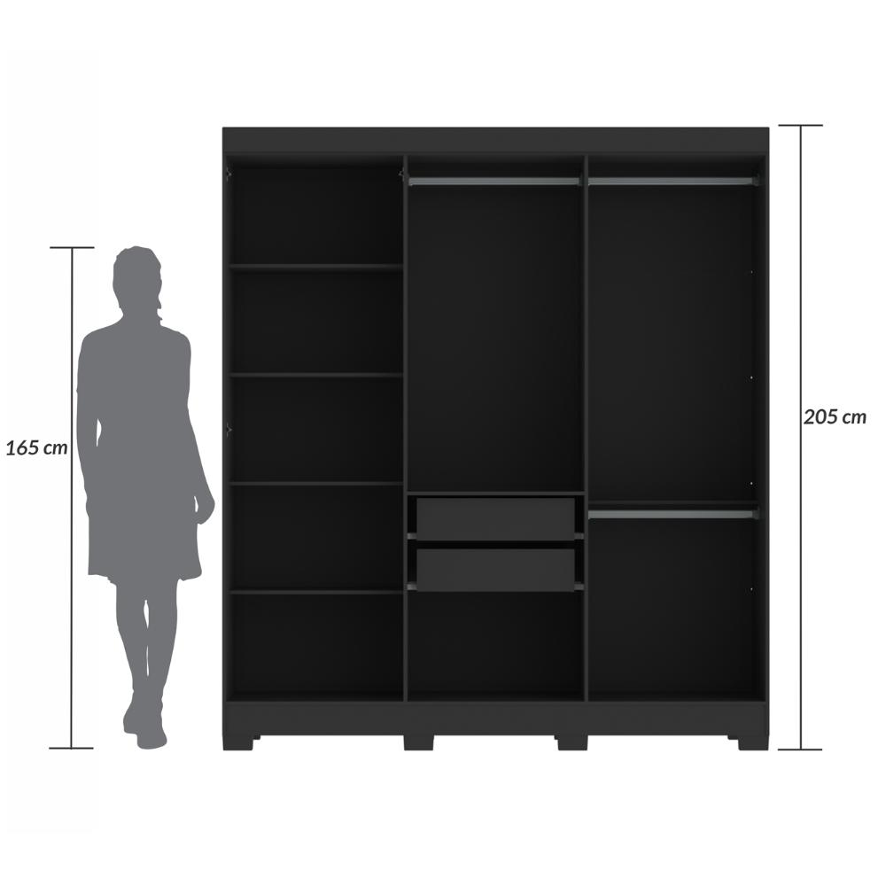 Guarda Roupa Dakota 6 Portas