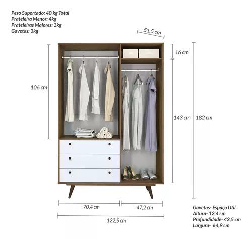 Guarda Roupa Retro 20
