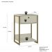 Mesa Cabeceira Industrial Olivar