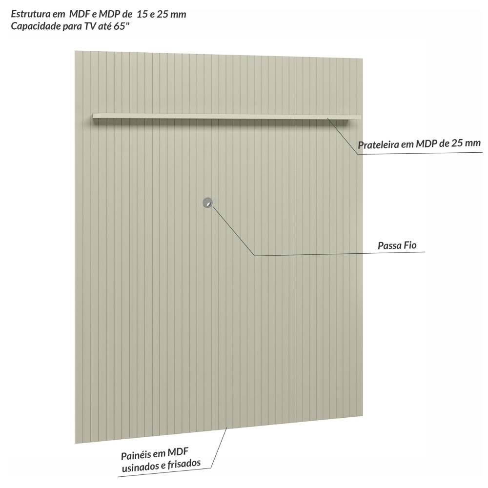 Painel Uno Ripado Frizz