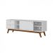 Rack Retrô Para Tv 60 Polegadas 2 Gavetas Lubeck 85