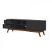 Rack Retrô Para Tv 60 Polegadas 2 Gavetas Lubeck 85