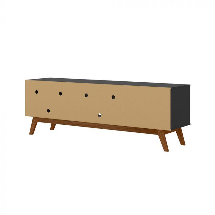 Rack Retrô Para Tv 60 Polegadas 2 Gavetas Lubeck 85