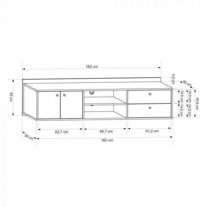 Rack Suspenso Torrens
