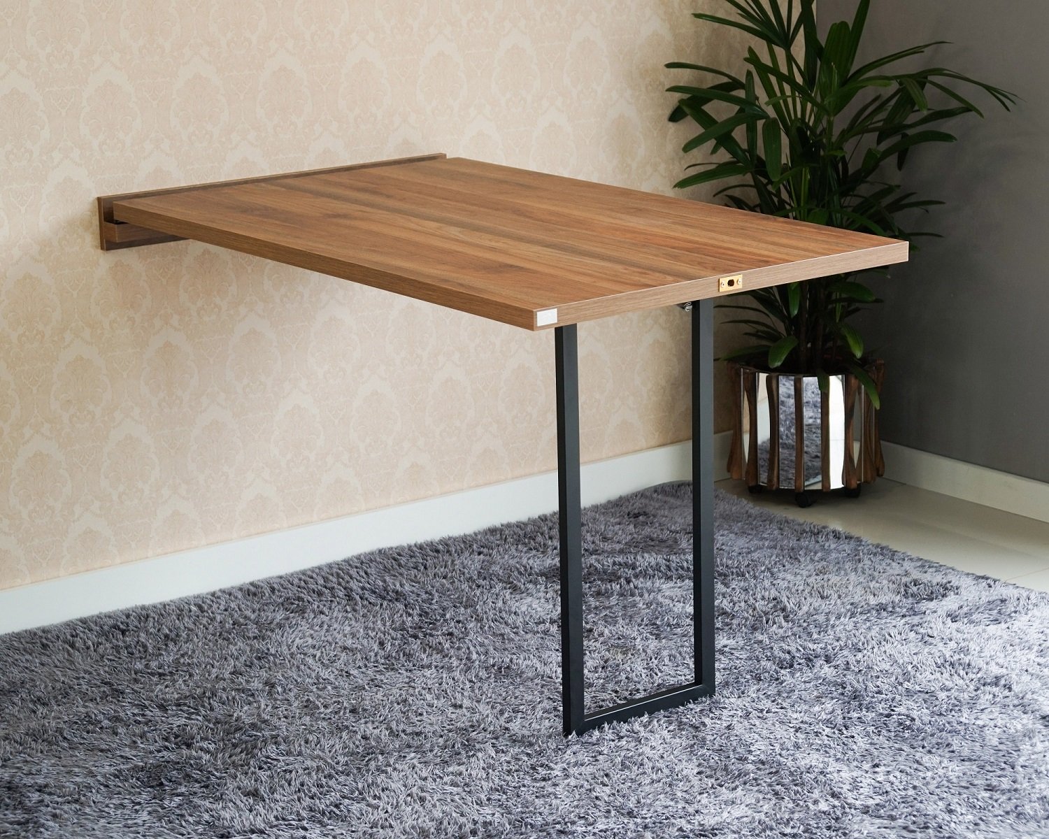 Mesa Dobrável Retrátil De Parede 120x75  Noronha