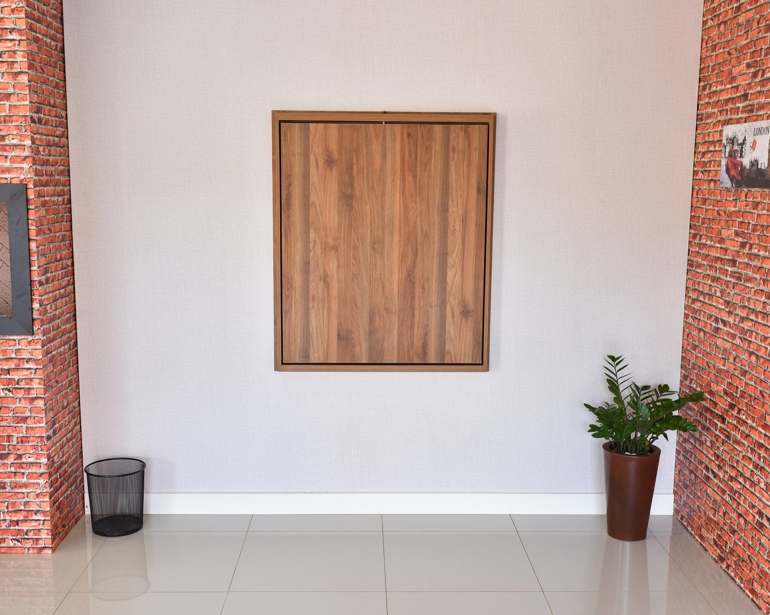 Mesa Dobrável Retrátil De Parede 215x89 Noronha
