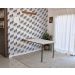 Mesa Dobrável Retrátil de Parede 140x89 Branco/Noronha