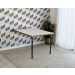 Mesa Dobrável Retrátil de Parede 140x89 Branco/Noronha