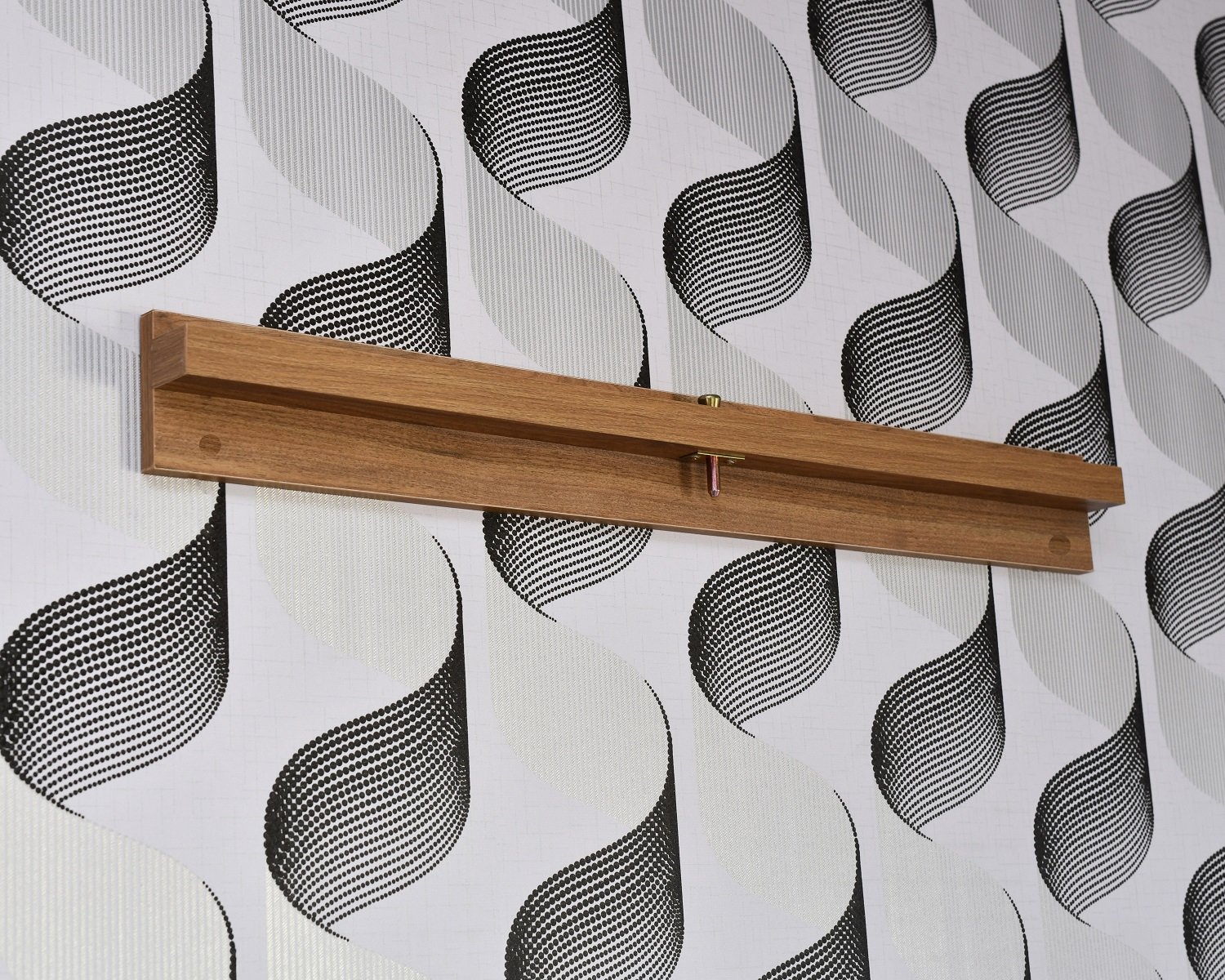 Mesa Dobrável Retrátil de Parede 140x89 Branco/Noronha