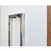 Mesa Dobrável Retrátil de Parede INOX 140x89 Branco/Noronha