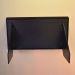 Mesa Home Office Escrivaninha Retrátil Preto