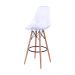 Banqueta Charles Eames Dkr Bar Cozinha 56X106Cm Branco