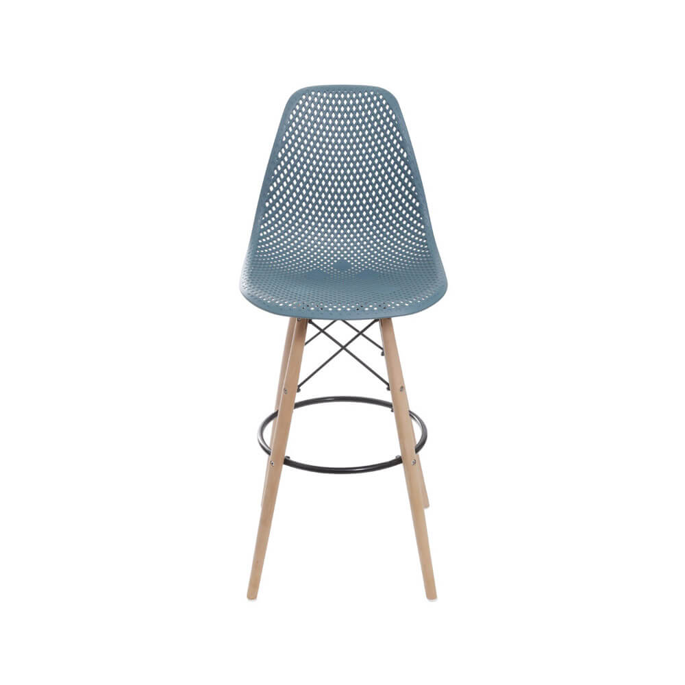 Banqueta Eames Colmeia - Azul Petroleo