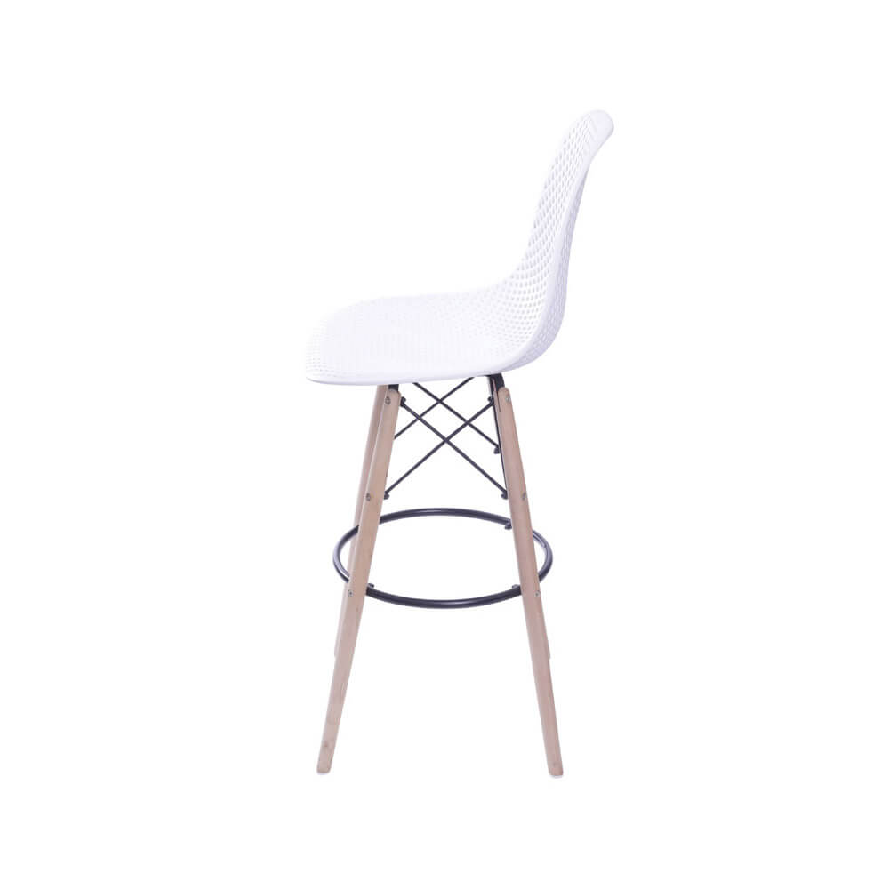 Banqueta Eames Colmeia - Branco