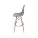 Banqueta Eames Colmeia - Cinza