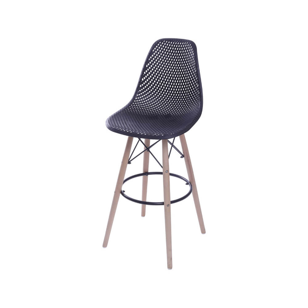 Banqueta Eames Colmeia - Preta