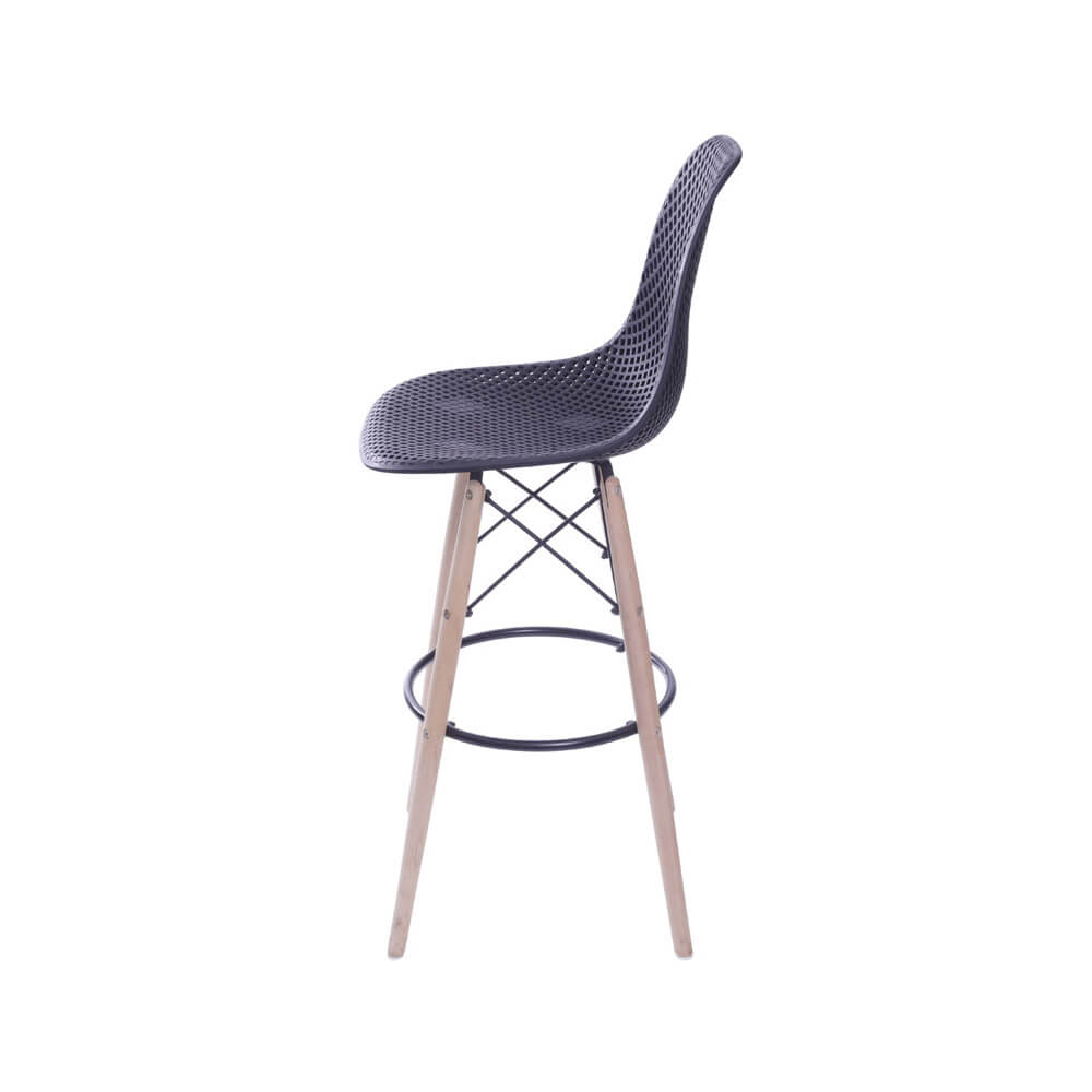 Banqueta Eames Colmeia - Preta