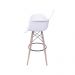 Banqueta Eames DKR com Braço - Branco