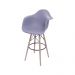 Banqueta Eames DKR com Braço - Cinza