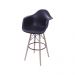 Banqueta Eames DKR com Braço - Preta
