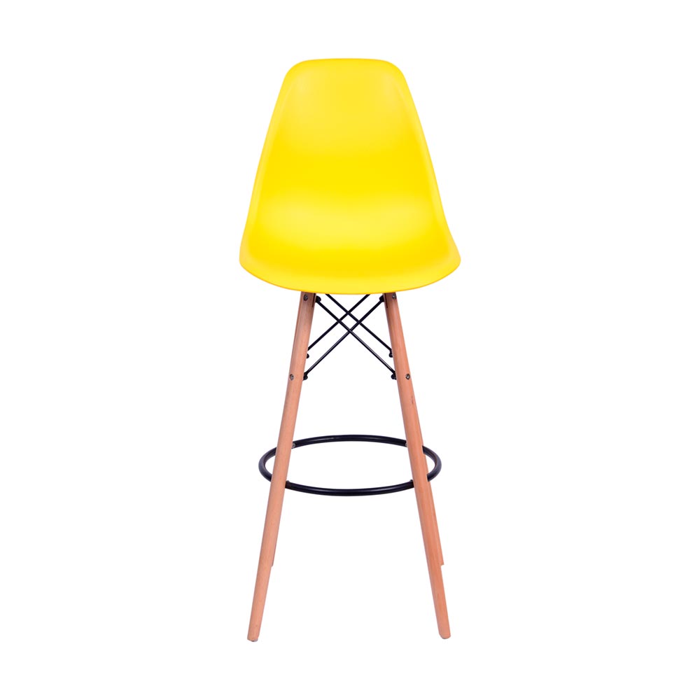Banqueta Eames Side - Amarela