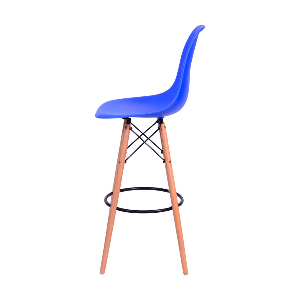 Banqueta Eames Side - Azul Escuro
