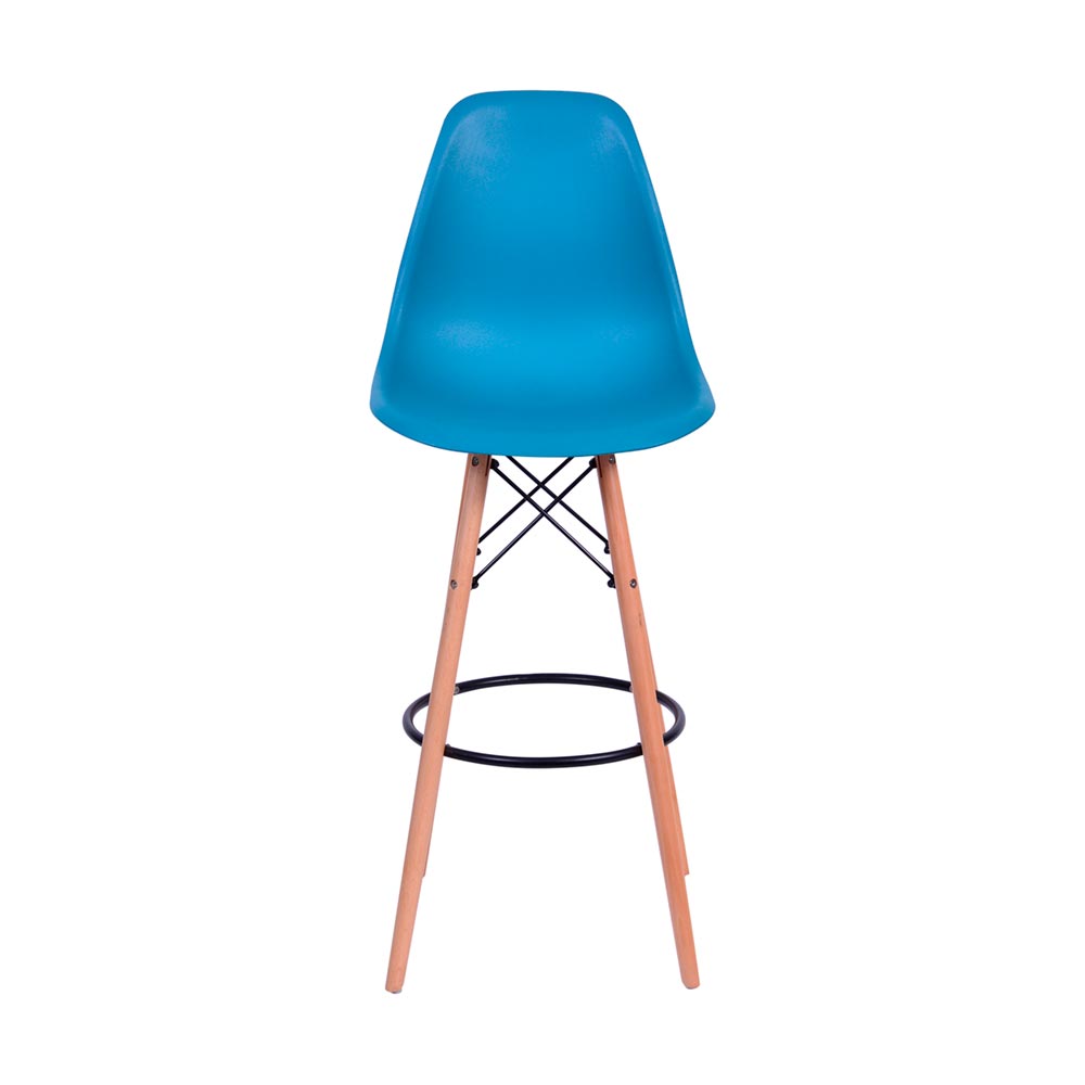 Banqueta Eames Side - Azul Petróleo