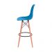 Banqueta Eames Side - Azul Petróleo